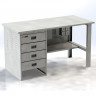 Верстак слесарный 850х1500х700 мм