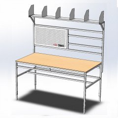 РИ Стол упаковочный 700-900х1500х750